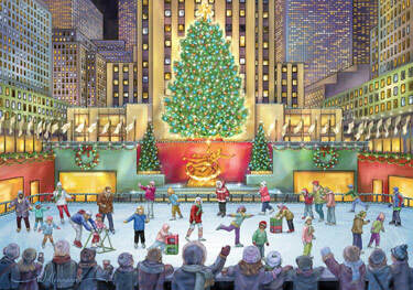 Item 473071 Rockefeller Center Advent Calendar