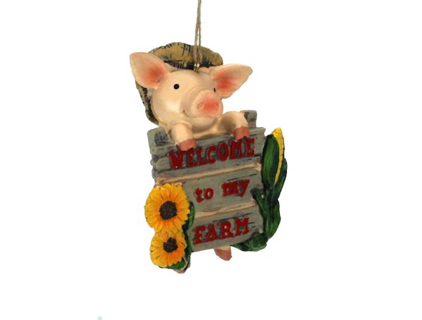 Item 483051 Welcome To My Farm Ornament