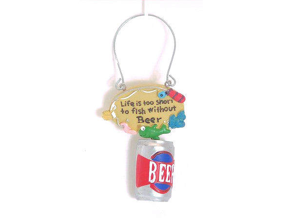 Item 483261 Beer Can Sign Ornament