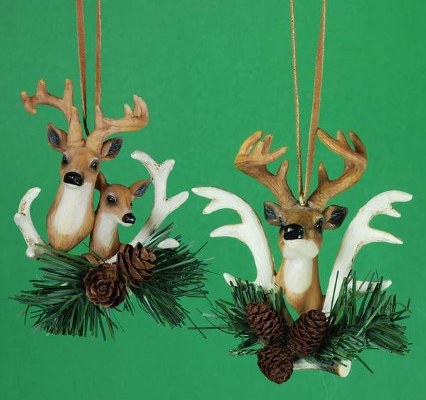 Item 483403 Deer Head Ornament