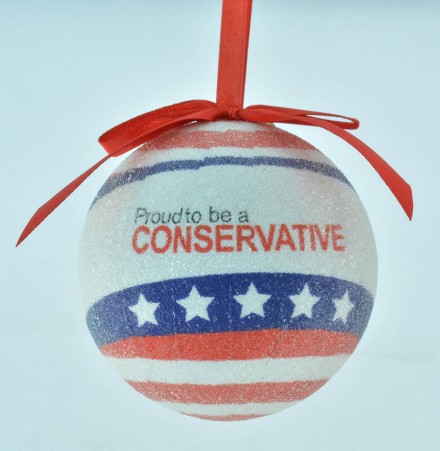Item 483865 Proud To Be A Conservative Ornament