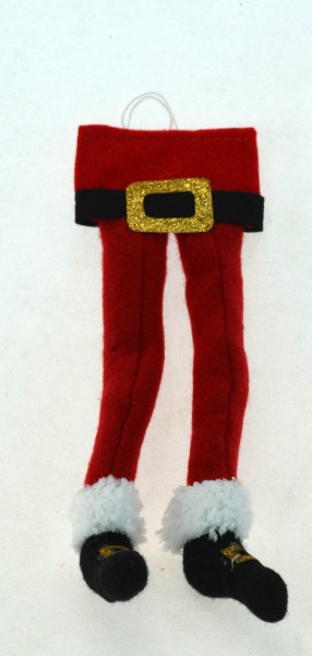 Item 484001 Santa Legs Ornament