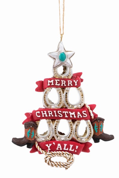Item 484016 Merry Christmas Y'all  Ornament