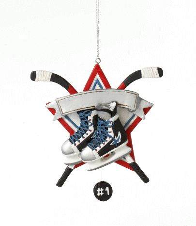 Item 495522 Hockey Ornament