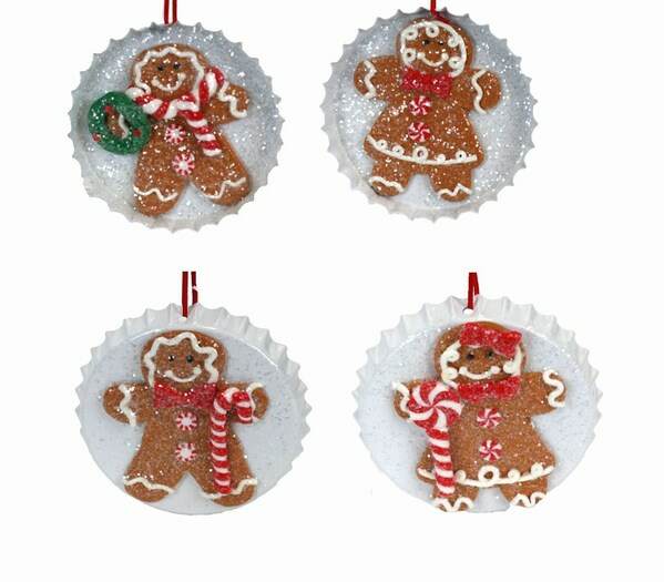 Item 501320 Gingerbread In Pan Ornament