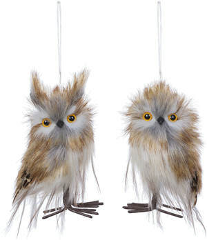 Item 505237 Large Brown Owl Ornament