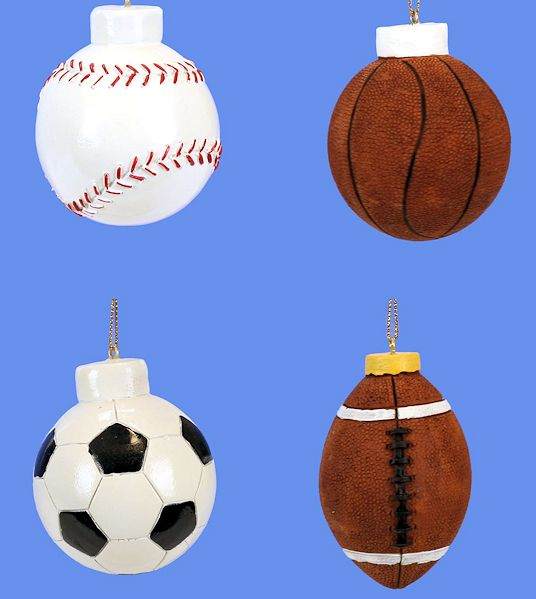 Item 516327 Sports Ball Ornament