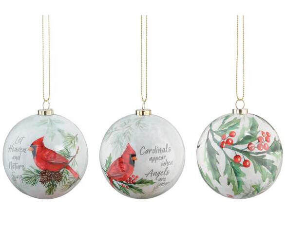 Item 527150 Joyful Cardinal Ornament