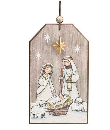 Item 527174 Religious Tag Ornament