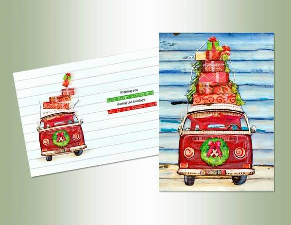 Item 552082 VW Gifts Christmas Cards