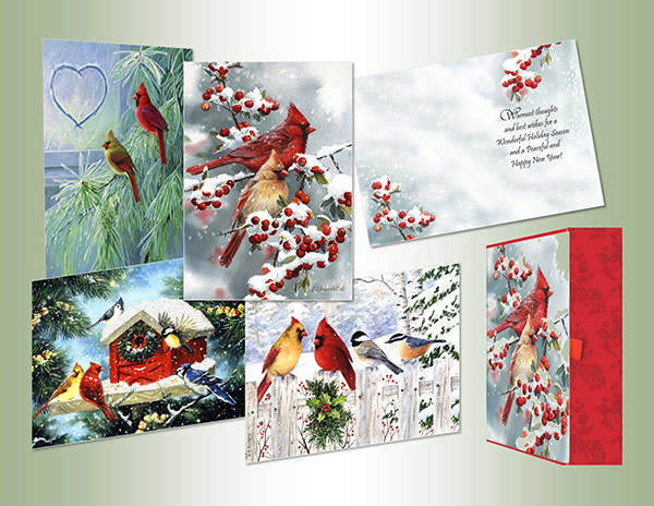 Item 552245 Christmas Carolers Keepsake Cards