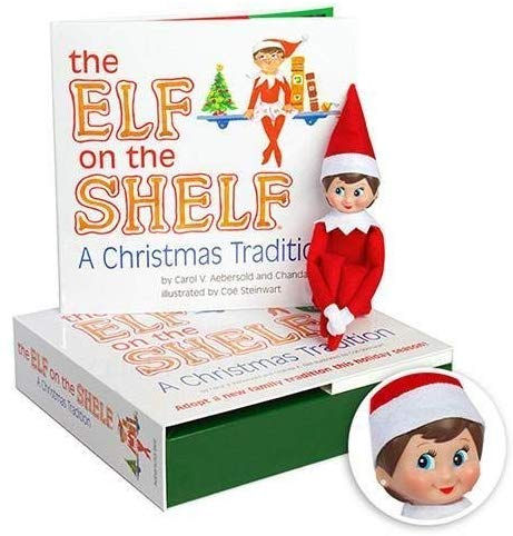 Item 556004 Elf on the Shelf Girl Elf and Book Set