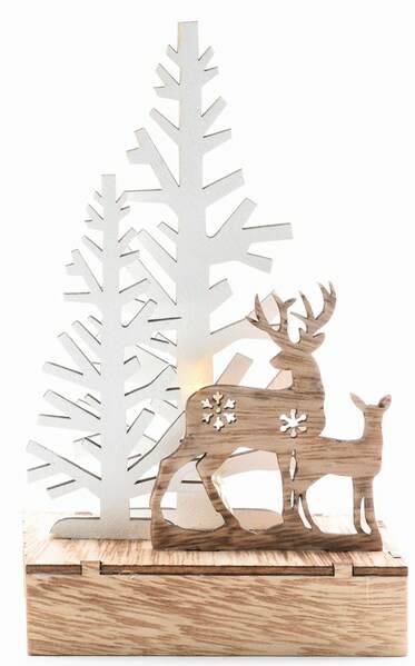 Item 558256 Winter Forest With Deer