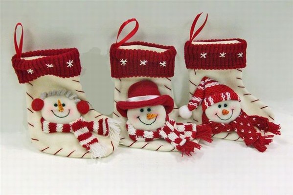 Item 568288 Red/White Snowman Stocking