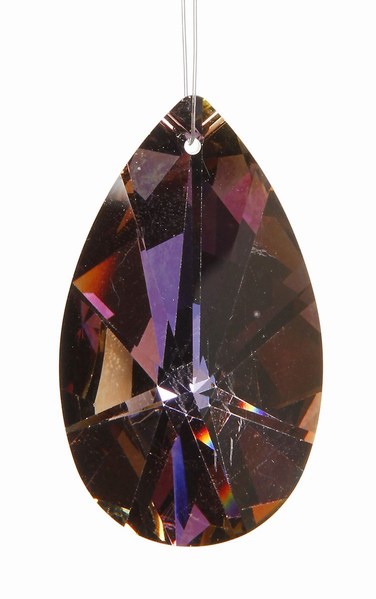 Item 568345 Purple Starcut Crystal Drop Ornament
