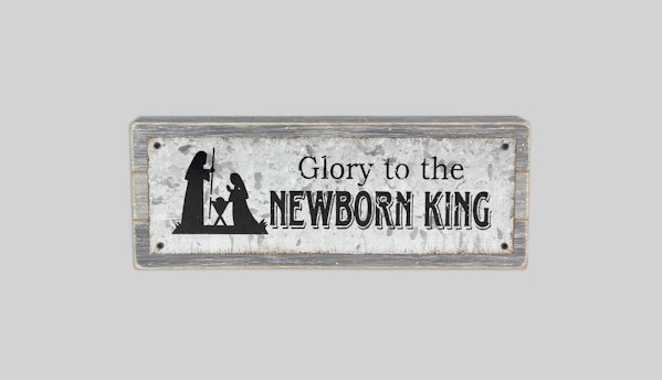 Item 601223 Newborn King Sign