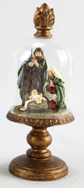 Item 601445 Holy Family In Dome Sit Around