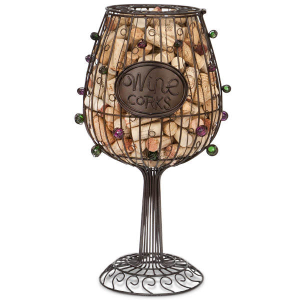 Item 620065 Jumbo Wine Glass Cork Cage