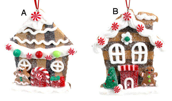 Item 808076 Gingerbread House Ornament
