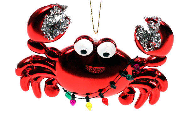 Item 820052 Red Crab Ornament