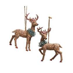 Item 101282 thumbnail Winter Deer With Wreath Ornament