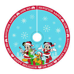 Item 101363 Mickey/Minnie Tree Skirt