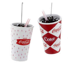 Item 101547 Retro Coca-Cola Cup Ornament