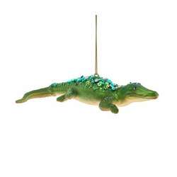 Item 101752 thumbnail Glass Alligator Ornament