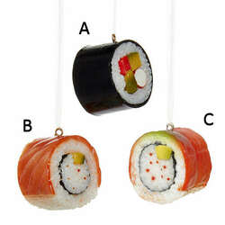 Thumbnail Sushi Roll Ornament