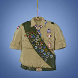 Thumbnail Boy Scouts Shirt Ornament