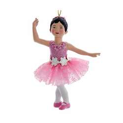 Item 102453 Asian Ballerina Ornament