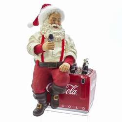 Item 102505 thumbnail Coke Santa On Cooler