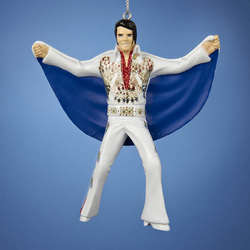 Thumbnail Elvis In Eagle Suit Ornament