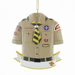 Thumbnail Boy Scout Personalizable Shirt Ornament