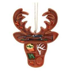 Item 103154 Deer Head Supply Box Ornament