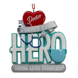 Thumbnail Doctor Front Line Hero Ornament