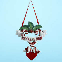 Thumbnail #1 Day Care Mom Banner Ornament