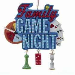 Thumbnail Family Game Night Ornament