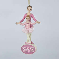 Item 105790 Ballet Teacher Ballet Girl Ornament