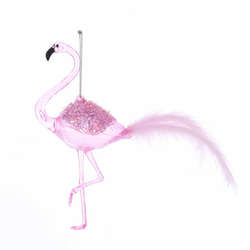 Thumbnail Pink Flamingo Ornament