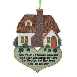 Item 106669 Irish Home Blessing Ornament