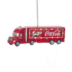Item 106729 Coke Truck With Lights Ornament
