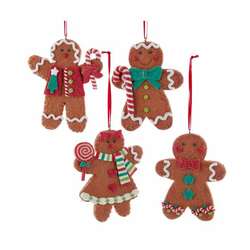 Thumbnail Claydough Gingerbread Boy/Girl Ornament