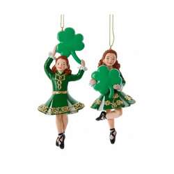 Item 107137 thumbnail Irish Lucky Girl Ornament
