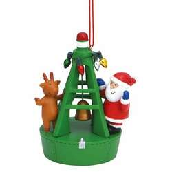 Item 108900 Santa On A Channel Buoy Ornament