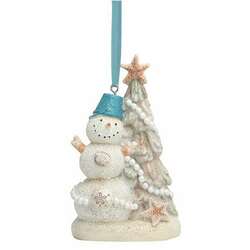 Item 108924 thumbnail Beachy Snowman Ornament