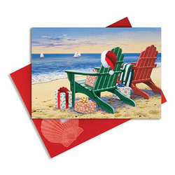 Item 108944 Adirondack Chair Christmas Cards