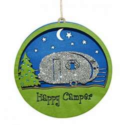 Item 109760 Myrtle Beach Happy Camper Ornament