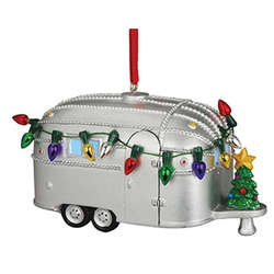 Thumbnail Light Up Camper With Tree Ornament