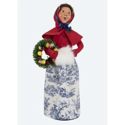 Item 113313 COLONIAL WOMAN WITH WREATH